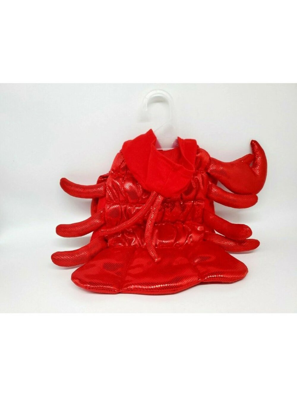 Joann Fabrics Small Dog Halloween Costume Red Lobster/Crab Size XS